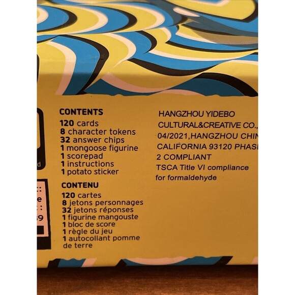 Snakesss Board Game by Big Potato Games Trivia Type Game NEW Open Box - Picture 3 of 11